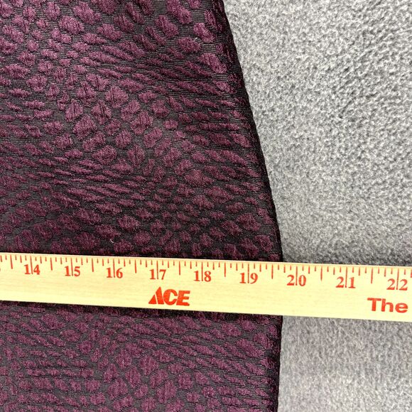 Tahari Dress Women 6 Purple Sheath Short Sleeve round neck lined back zipped - Picture 10 of 16